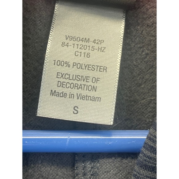 Champion Duo Dry Zip Hoodie Womens Small Gray Pink Back Zip Excellent V9504M - Picture 5 of 15